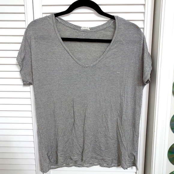 Zara Grey Oversized Tee - Picture 1 of 3
